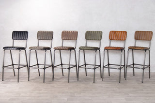 Arlington Leather Breakfast Bar Stools