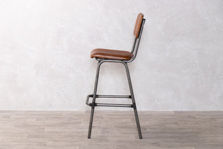 Arlington Leather Breakfast Bar Stools