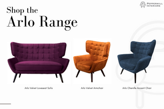 Arlo Chenille Accent Chair