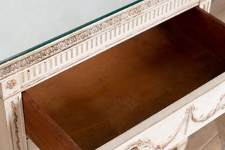 inside bedside table drawer