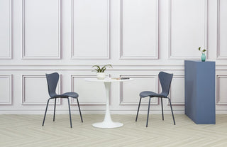 Pair of Belvidere Modern Stacking Chairs