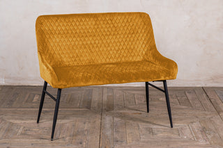 Mustard Bronte bench