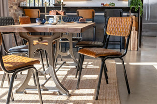 Detroit Cast Iron Dining Table