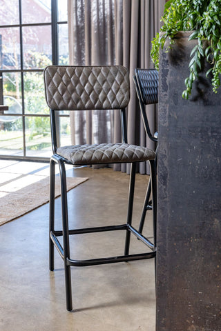 olive-green-stool-by-kitchen