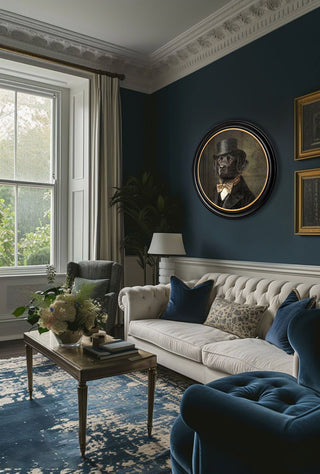 Vintage Style Royal Animal Framed Print Range