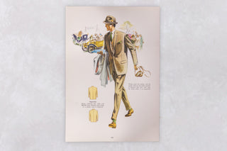 Original 1960’s American Men’s Fashion Tailoring Art Prints