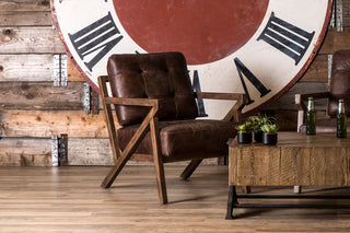 Brighton mid-century z lounge chair