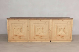 Bespoke Bar Unit with Copper Top - SECONDS ITEM