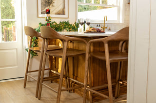 Alder Scandi Style Bar Stool