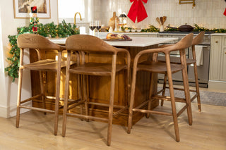 Alder Scandi Style Bar Stool