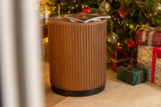 Ashfield Ribbed Side Table