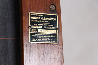 old school chalk board