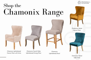 Chamonix Velvet Side Chair Range
