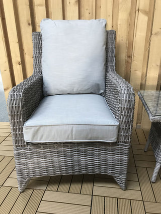 Charlecote 3 Piece Lounge Set - Grey