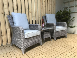 Charlecote 3 Piece Lounge Set - Grey