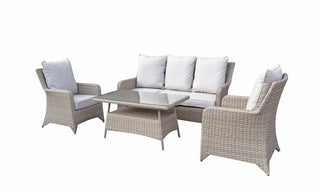 Charlecote 5 Seat Sofa Set with High Coffee Table