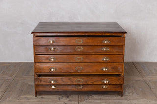 1920's vintage plan chest