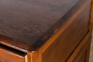 close up of tabletop corner