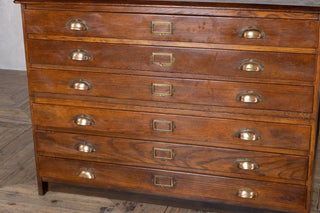 1920's vintage plan chest