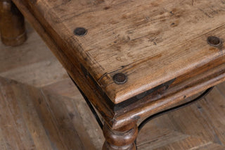 close up of tabletop corner