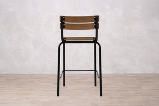 Cosmo Slatted Stacking Stool