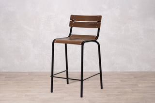 Cosmo Slatted Stacking Stool