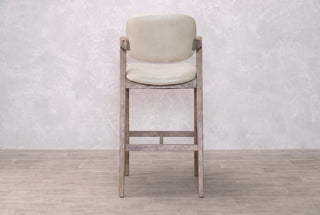 Hampton PU Leather Bar Stool Range - Silverback Frame