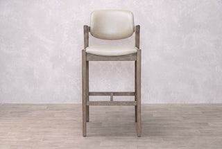 Hampton PU Leather Bar Stool Range - Silverback Frame