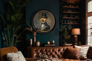 Vintage Style Royal Animal Framed Print Range