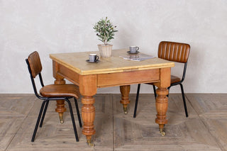 extending pine dining table