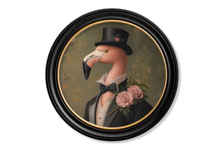 Vintage Style Royal Animal Framed Print Range