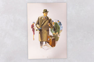 Original 1960’s American Men’s Fashion Tailoring Art Prints
