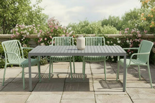 California Garden Outdoor Café Table Set with Maldives Chairs