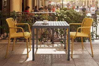 California Garden Outdoor Café Table Set with Maldives Chairs