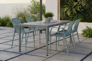 California Garden Outdoor Café Table Set with California Chairs