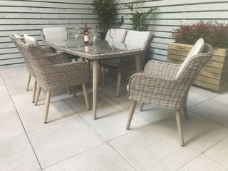 Hatfield Outdoor 6 Seater Dining Set