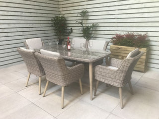 Hatfield Outdoor 6 Seater Dining Set