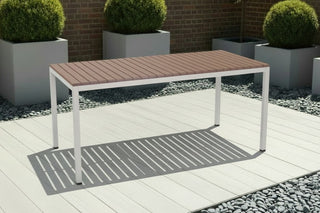 California Garden Outdoor Ochre Café Table Set with California Chairs
