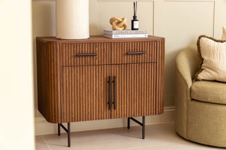 Ashfield Ribbed 2 Door Sideboard with Drawers
