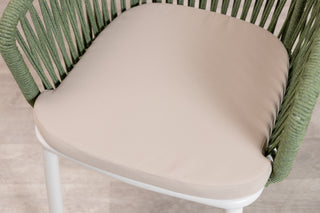 Milano Dining Table with 6 Milano Chairs Outdoor Set