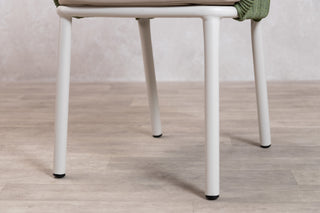 Milan Pedestal Table with 2 Milano Chairs Outdoor Set
