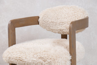 Vermont Faux Fur Dining Chair