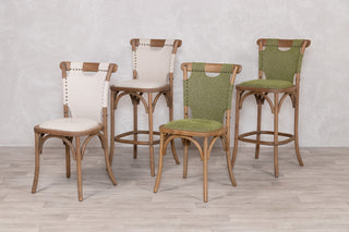 Bentwood Upholstered Stool Range