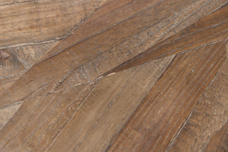 Keaton Round Wooden Coffee Table - SECONDS ITEM