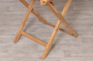 Meza Square Teak Outdoor Folding Table