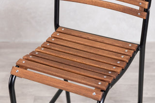 black-stool-close-up