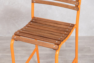 orange-stool-close-up