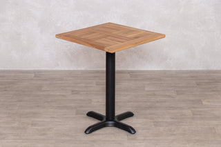 Outdoor Teak Tabletop Square Café Table Range