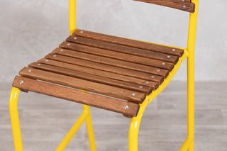 yellow-stool-close-up