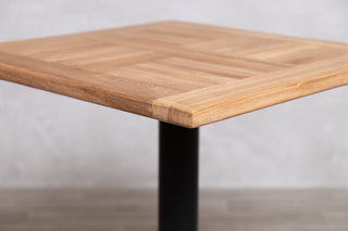Teak Outdoor Square Table Top